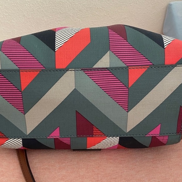 Fossil Chevron Satchel - Picture 3 of 6